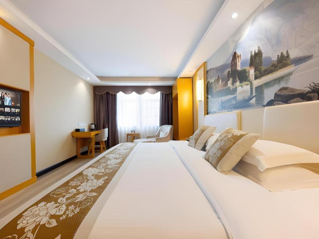 Greentree Inn Guangzhou Panyu Chimelong Happy World Business Hotel Dış mekan fotoğraf