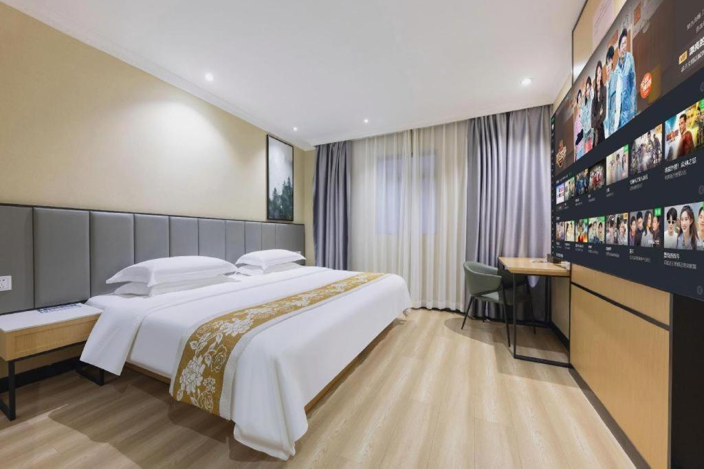 Greentree Inn Guangzhou Panyu Chimelong Happy World Business Hotel Dış mekan fotoğraf