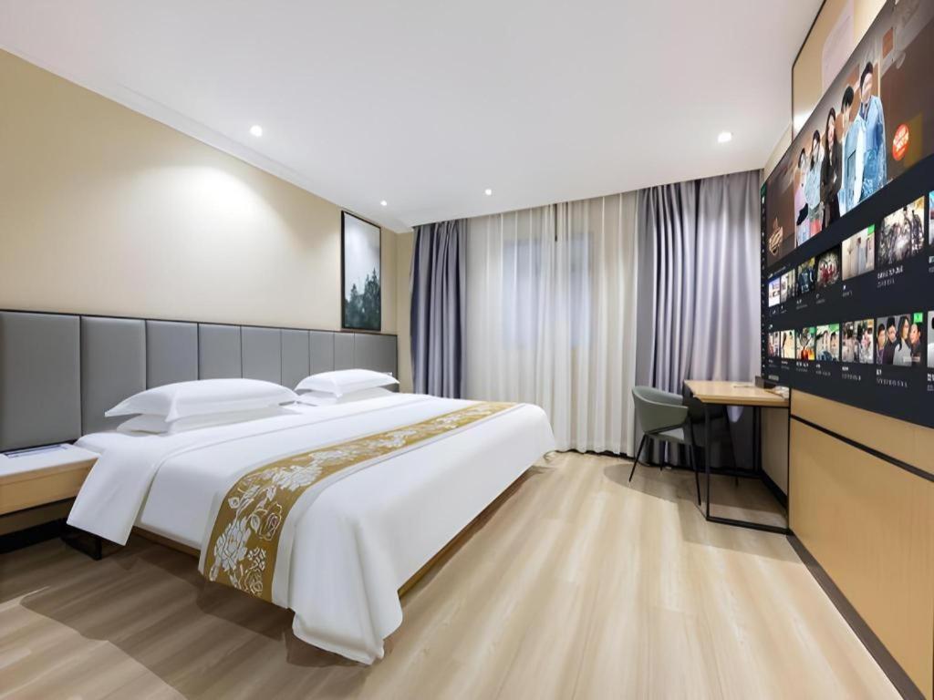 Greentree Inn Guangzhou Panyu Chimelong Happy World Business Hotel Dış mekan fotoğraf