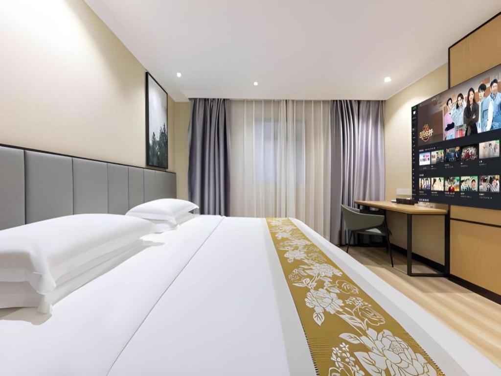 Greentree Inn Guangzhou Panyu Chimelong Happy World Business Hotel Dış mekan fotoğraf