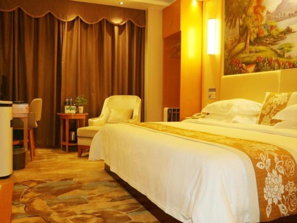 Greentree Inn Guangzhou Panyu Chimelong Happy World Business Hotel Dış mekan fotoğraf