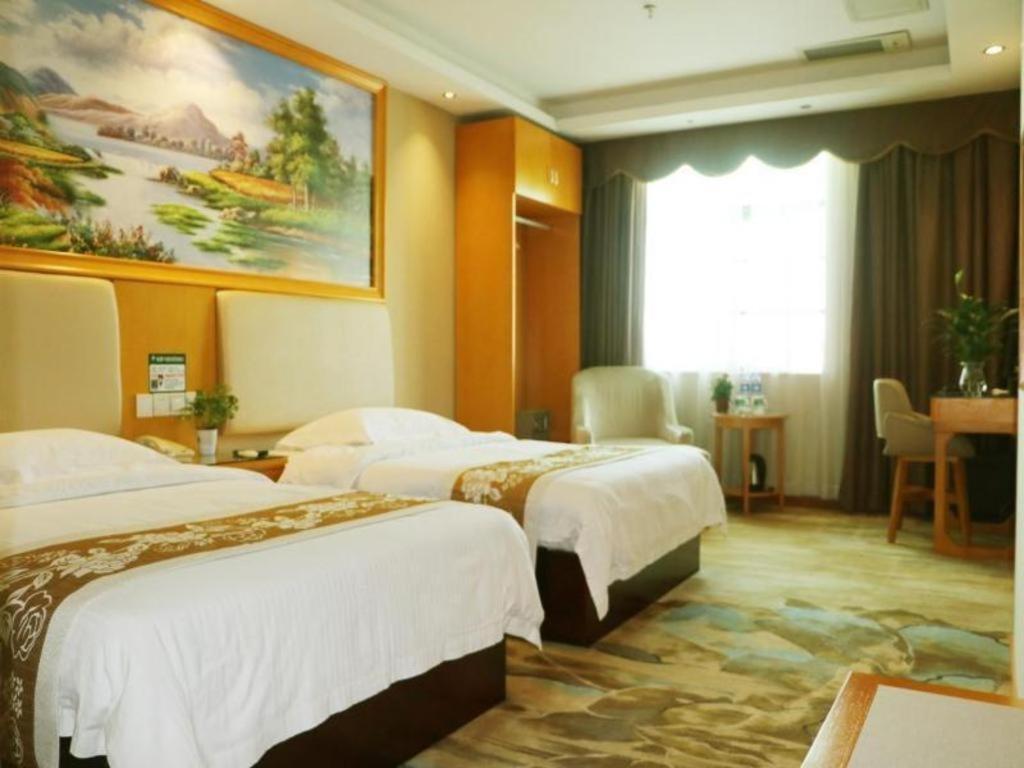 Greentree Inn Guangzhou Panyu Chimelong Happy World Business Hotel Dış mekan fotoğraf